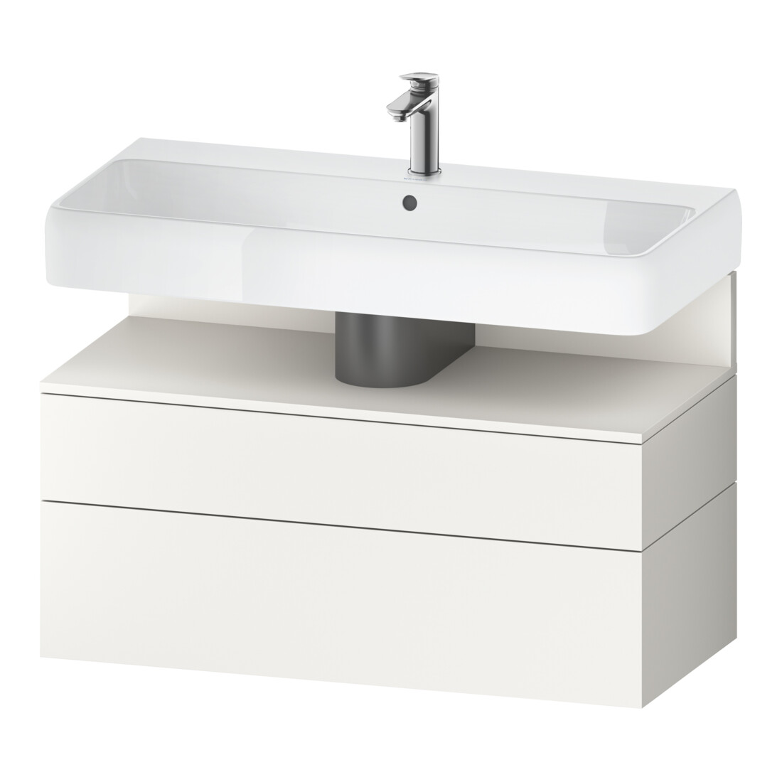 Duravit Waschtischunterschrank Qatego 99x47x59cm, w m, 1 Schubkast., 1 Ausz.