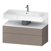 Duravit Waschtischunterschrank Qatego 99x47x59cm, w m/ba m, 1 Kast, m Nischenb-1