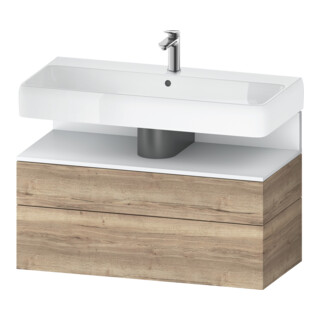 Duravit Waschtischunterschrank Qatego 99x47x59cm, w m/E ma, 1 Kast, 1 Ausz.