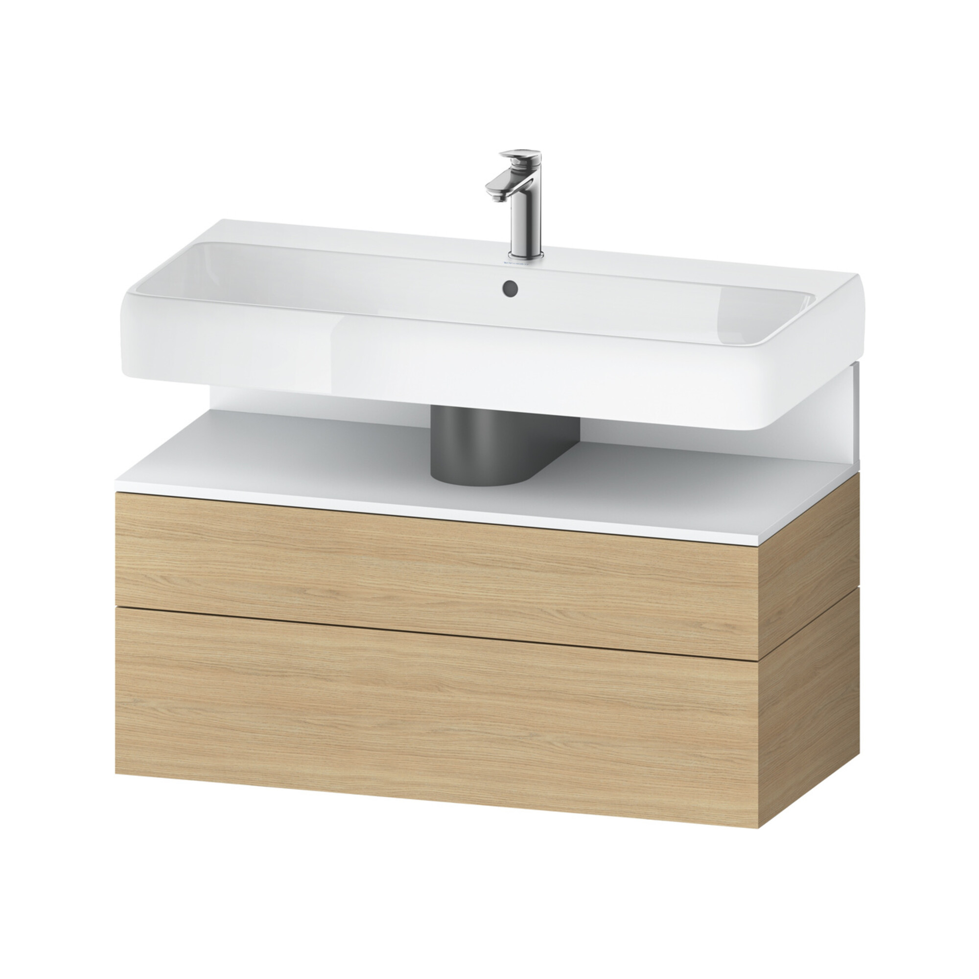 Duravit Waschtischunterschrank Qatego 99x47x59cm, w m/E N, 1 Kast, 1 Ausz.