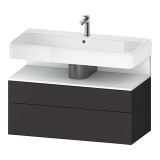 Duravit Waschtischunterschrank Qatego 99x47x59cm, w m/Gr m, 1 Kast, m Nischenb
