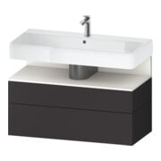Duravit Waschtischunterschrank Qatego 99x47x59cm, w m/Gr m, 1 Kast, m Nischenb