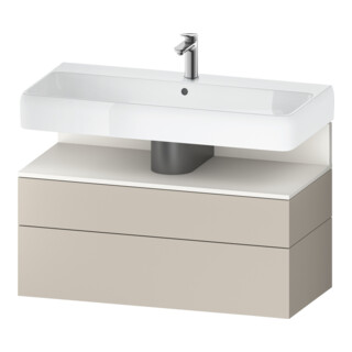 Duravit Waschtischunterschrank Qatego 99x47x59cm, w m/ta m, 1 Kast, m Nischenb
