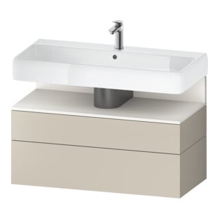 Duravit Waschtischunterschrank Qatego 99x47x59cm, w m/ta m, 1 Kast, m Nischenb