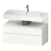 Duravit Waschtischunterschrank Qatego 99x47x59cm, w m/we g, 1 Kast, m Nischenb-1