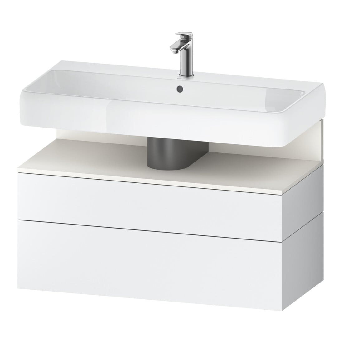 Duravit Waschtischunterschrank Qatego 99x47x59cm, w m/we m, 1 Kast, 1 Ausz.