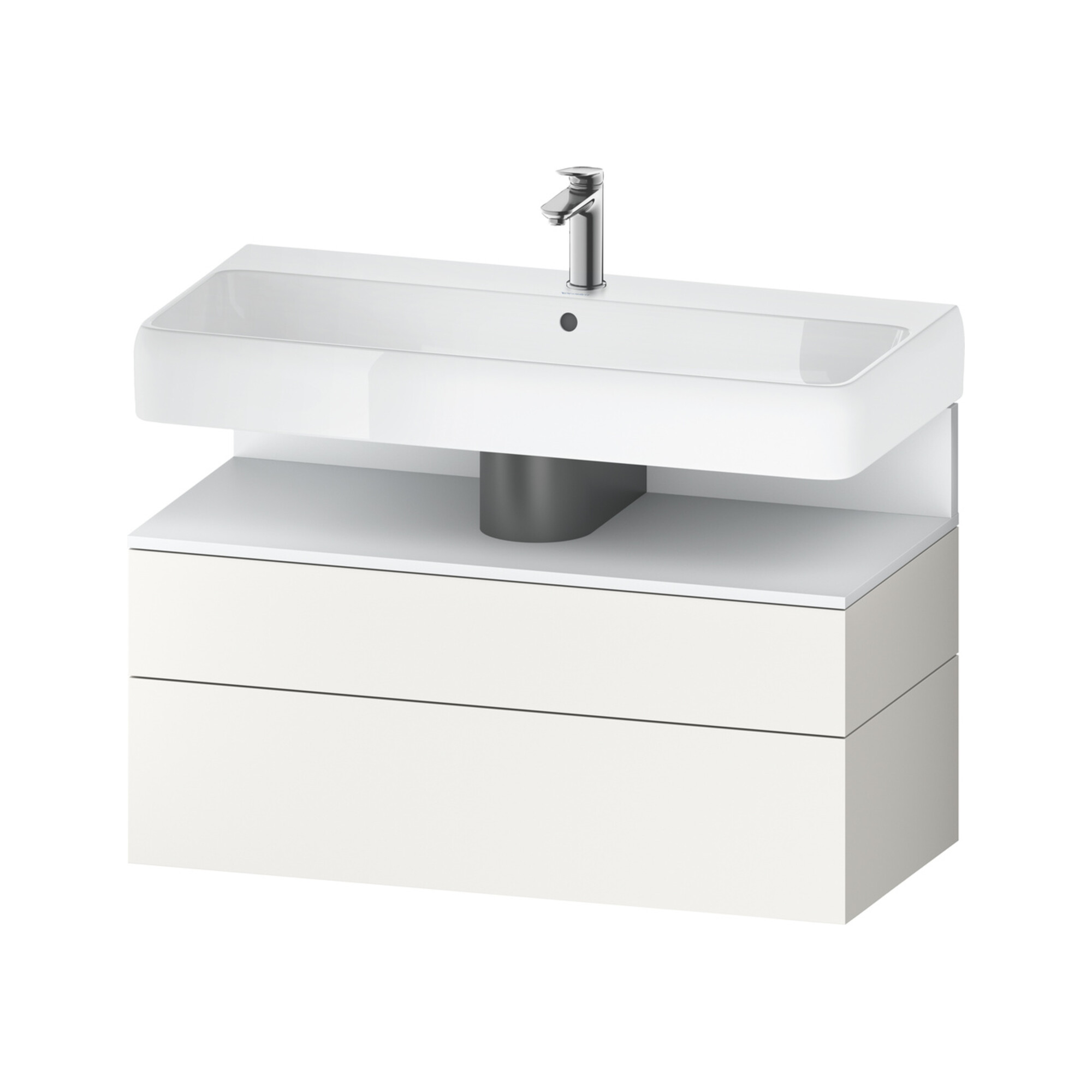Duravit Waschtischunterschrank Qatego 99x47x59cm, w m/we m, 1 Kast, 1 Ausz.