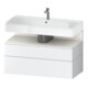 Duravit Waschtischunterschrank Qatego 99x47x59cm, w m/we m, 1 Kast, m Nischenb