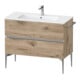 Duravit Waschtischunterschrank wandhängend Sivida 101x59,1x47,7cm, 2 Schub., E Marm, G chr-1