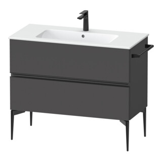 Duravit Waschtischunterschrank wandhängend Sivida 101x59,1x47,7cm, 2 Schub., gra m, Gr. sw