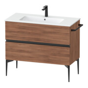 Duravit Waschtischunterschrank wandhängend Sivida 101x59,1x47,7cm, 2 Schub., N Nat, Gr. sw-1