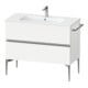 Duravit Waschtischunterschrank wandhängend Sivida 101x59,1x47,7cm, 2 Schub., w ma, Gr. chr-1