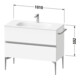 Duravit Waschtischunterschrank wandhängend Sivida 101x59,2x47,7cm, 2 Schub., N Nat, Gr. sw
