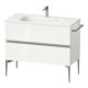 Duravit Waschtischunterschrank wandhängend Sivida 101x59,2x47,7cm, 2 Schub., w g, Gr. chr-1