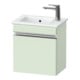 Duravit Waschtischunterschrank wandhängend Sivida 40x44,3x28,7cm, T., li, grün ma, Gr. chr-1