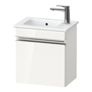 Duravit Waschtischunterschrank wandhängend Sivida 40x44,3x28,7cm, T., li, we. hgl, Gr. chr