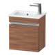 Duravit Waschtischunterschrank wandhängend Sivida 40x44,3x28,7cm, T, R, Nussb Nat, Gr. chr-1