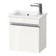 Duravit Waschtischunterschrank wandhängend Sivida 40x44,3x28,7cm, T., re, we. hgl, Gr. chr-1