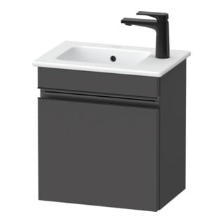 Duravit Waschtischunterschrank wandhängend Sivida 40x44,3x28,7cm, Tür, L, graph ma, Gr. sw