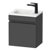 Duravit Waschtischunterschrank wandhängend Sivida 40x44x29,5cm, Tür, li, graph ma, Gr. sw