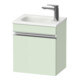 Duravit Waschtischunterschrank wandhängend Sivida 40x44x29,5cm, Tür, li, grün ma, Gr. chr-1