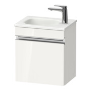 Duravit Waschtischunterschrank wandhängend Sivida 40x44x29,5cm, Tür, li, we. hgl, Gr. chr-1