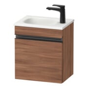 Duravit Waschtischunterschrank wandhängend Sivida 40x44x29,5cm, Tür, re, Nussb Nat, Gr. sw
