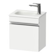 Duravit Waschtischunterschrank wandhängend Sivida 40x44x29,5cm, Tür, re, we. ma, Gr. chrom
