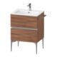 Duravit Waschtischunterschrank wandhängend Sivida 61x59,1x47,7cm, 2 Schub., N Nat, Gr. chr-1