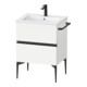 Duravit Waschtischunterschrank wandhängend Sivida 61x59,1x47,7cm, 2 Schub., we. ma, Gr. sw-1
