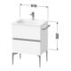 Duravit Waschtischunterschrank wandhängend Sivida 61x59,2x47,7cm, 2 Schub., E Marm, G chr