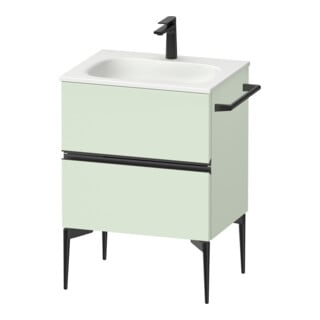 Duravit Waschtischunterschrank wandhängend Sivida 61x59,2x47,7cm, 2 Schub., grün m, Gr. sw