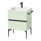 Duravit Waschtischunterschrank wandhängend Sivida 61x59,2x47,7cm, 2 Schub., grün m, Gr. sw-1