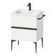 Duravit Waschtischunterschrank wandhängend Sivida 61x59,2x47,7cm, 2 Schub., we. ma, Gr. sw-1