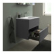 Duravit Waschtischunterschrank wandhängend Sivida 81x59,2x47,7cm, 2 Schub., gra m, Gr. chr-2