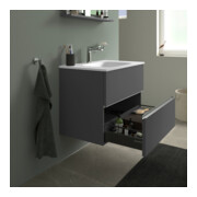 Duravit Waschtischunterschrank wandhängend Sivida 81x59,2x47,7cm, 2 Schub., gra m, Gr. chr-2