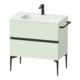 Duravit Waschtischunterschrank wandhängend Sivida 81x59,2x47,7cm, 2 Schub., grün m, Gr. sw-1
