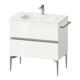 Duravit Waschtischunterschrank wandhängend Sivida 81x59,2x47,7cm, 2 Schub., w hgl, Gr. chr-1