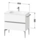 Duravit Waschtischunterschrank wandhängend Sivida 81x59,2x47,7cm, 2 Schub., w hgl, Gr. sw-4