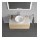 Duravit Waschtischunterschrank White Tulip 100x55cm, E N m/n w m, 2 La, 1 Pl, wandhängend