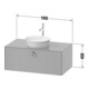 Duravit Waschtischunterschrank White Tulip 100x55cm, E N m/w m, 1 AZ m G, 1 Pl
