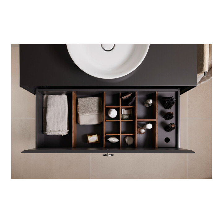 Duravit Waschtischunterschrank White Tulip 100x55cm, gr g, 1 AZ m G, 1 Konsolenpl.