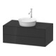 Duravit Waschtischunterschrank White Tulip 100x55cm, gr g, 2 La, 1 Pl, wandhängend-1