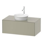 Duravit Waschtischunterschrank White Tulip 100x55cm, T m, 1 AZ, 1 Pl, wandhängend