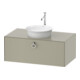 Duravit Waschtischunterschrank White Tulip 100x55cm, T m, 1 AZ m Gr., 1 Konsolenpl.-1