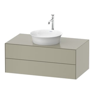 Duravit Waschtischunterschrank White Tulip 100x55cm, T m, 2 La, 1 Pl, wandhängend