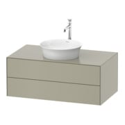 Duravit Waschtischunterschrank White Tulip 100x55cm, T m, 2 La, 1 Pl, wandhängend