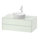 Duravit Waschtischunterschrank White Tulip 100x55cm, w m, 2 La, 1 Pl, wandhängend-1