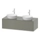 Duravit Waschtischunterschrank White Tulip 130x55cm, 1 AZ, 1 Pl, B bs, st-g s-matt-1