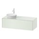 Duravit Waschtischunterschrank White Tulip 130x55cm, 1 AZ, 1 Pl, B li, we s-matt-1